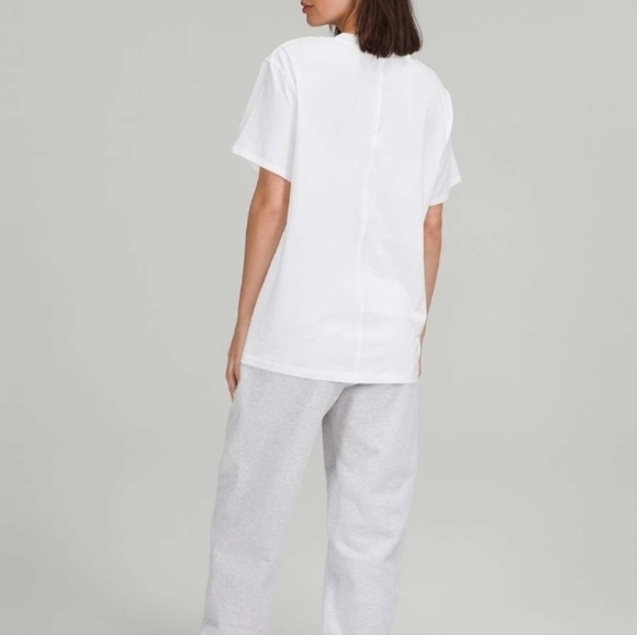 Lululemon All Yours Cotton T-Shirt White Size 4 - Picture 8 of 8